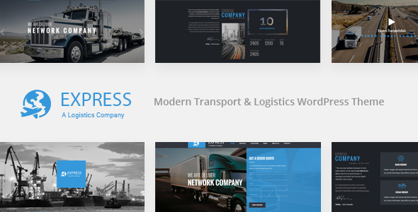 EXPRESS – Modern Transport & Logistics WordPress Theme